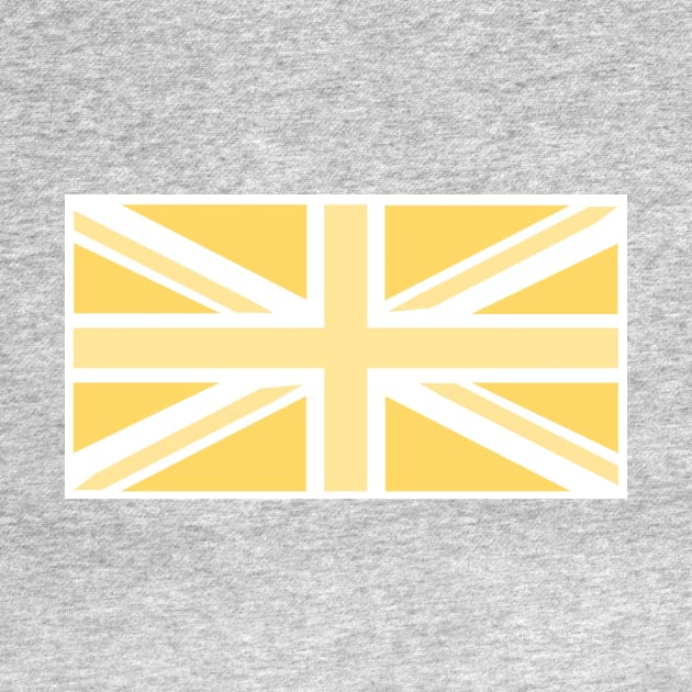 United Kingdom Gold Flag by AurumBrand